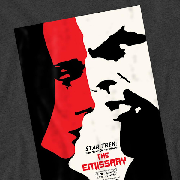 Star Trek Unisex Vuxen The Next Generation Säsong 2 Avsnitt 20 Charcoal S