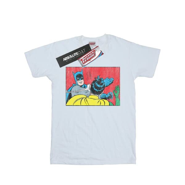 DC Comics Herr Batman Robin Slap T-Shirt S Vit White S