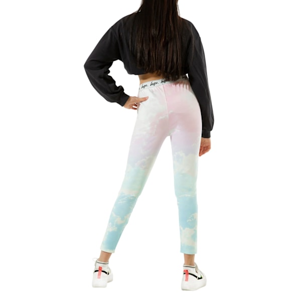 Hype Girls Pastel Clouds Leggings 11-12 år Flerfärgad Multicoloured 11-12 Years