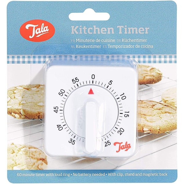 Tala Mekanisk Mat Timer En Storlek Vit White One Size
