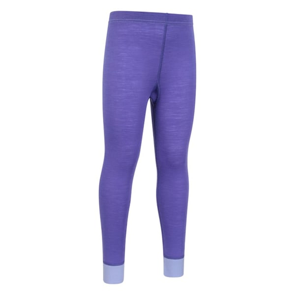 Mountain Warehouse Barn/Barn II Merinoull Baslager Botten Purple 5-6 Years