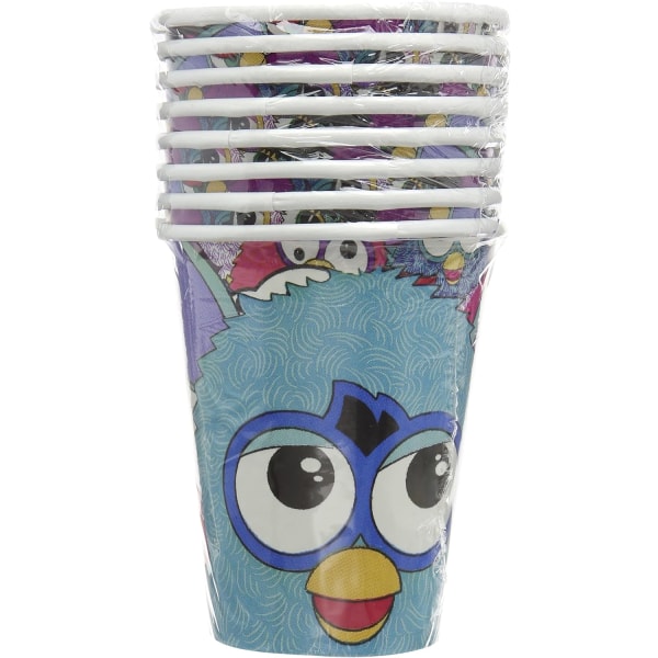 Furby Paper Party Cup (Pack om 8) One Size Flerfärgad Multicoloured One Size