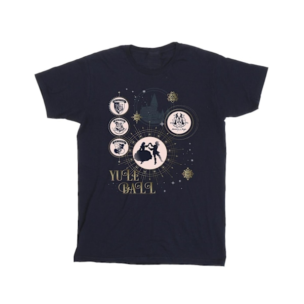 Harry Potter Herr Yule Ball T-shirt XL Marinblå Navy Blue XL