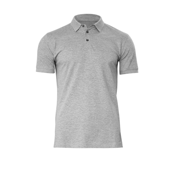 Nimbus Harvard Stretch Deluxe Poloskjorta M Grå Melange Grey Melange M