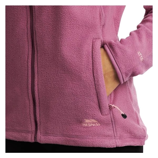 Trespass Womens/Ladies Nonstop Fleece Jacket XS Mauve Mauve XS