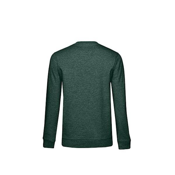B&C Dam/Dam Set-in Sweatshirt M Mörkgrön Heather Dark Green Heather M