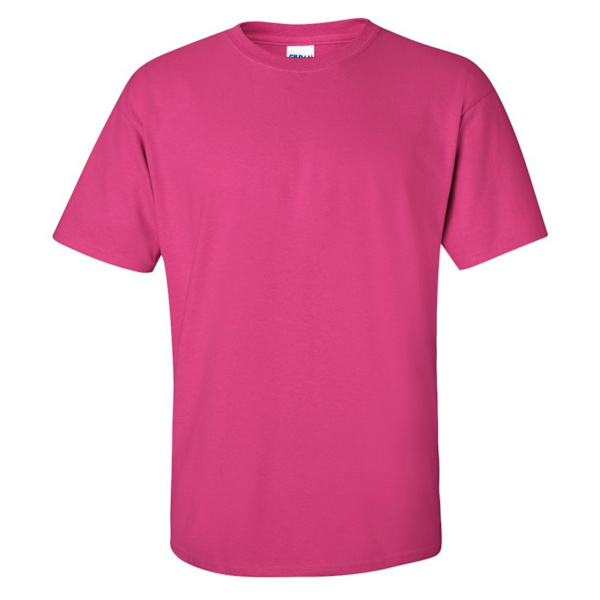 Gildan Ultra Cotton T-shirt med kort ärm för män, storlek L, Heliconia Heliconia L