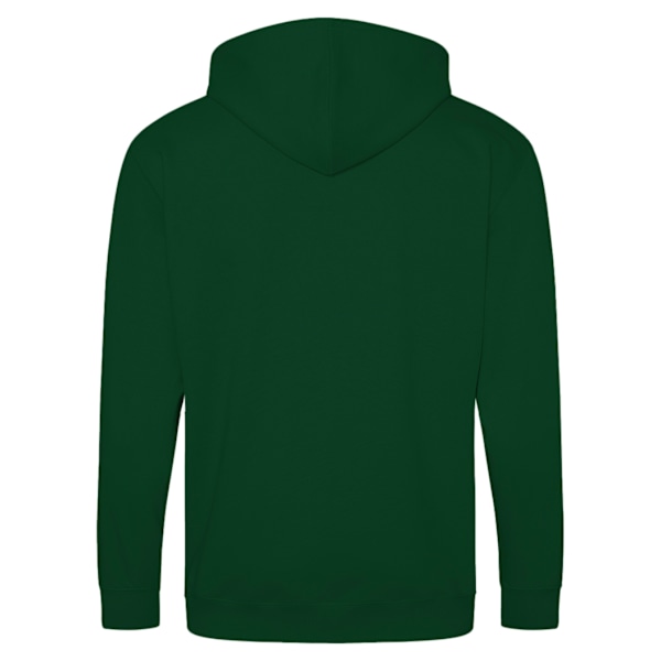 Awdis Plain Mens Hooded Full Zip Hoodie / Zoodie L Forest Green Forest Green L
