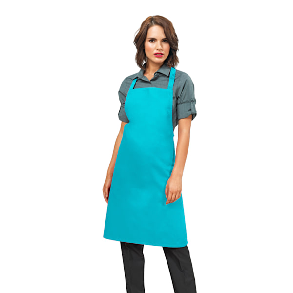 Premier Dam/Kvinnors Slim Förkläde (ingen ficka) / Arbetskläder En Storlek Turquoise One Size
