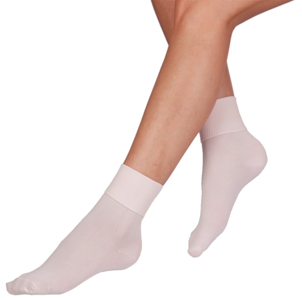 Silky Childrens/Youths Girls Classic Colour Dance Socks (1 Par Pink 6-8.5 Child UK