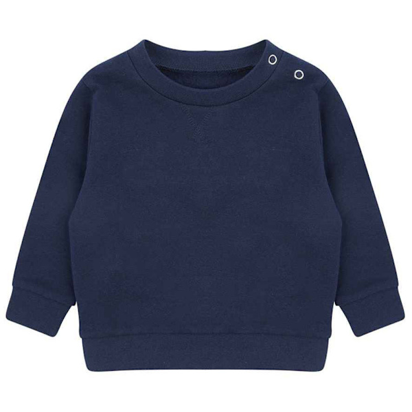Larkwood Barn/Barn Hållbar Sweatshirt 12-18 Månader Marinblå Navy 12-18 Months