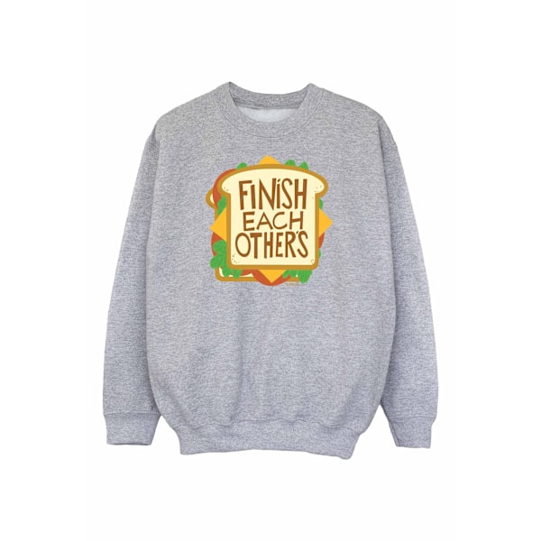 Disney Girls Wreck It Ralph Anna´s tröja Sweatshirt 5-6 år S Sports Grey 5-6 Years