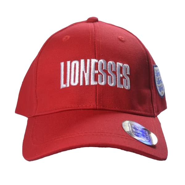 England FA Lionesses Basebollkeps One Size Röd Red One Size