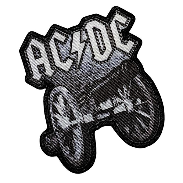 AC/DC For Those About To Rock Strykjärnslapp En Storlek Svart/Grå Black/Grey One Size