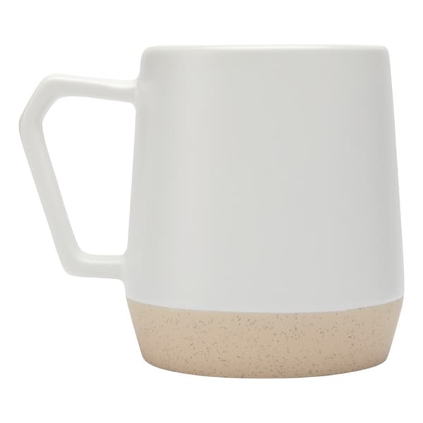 Dolce Matt Keramikmugg 300ml En Storlek Vit White One Size