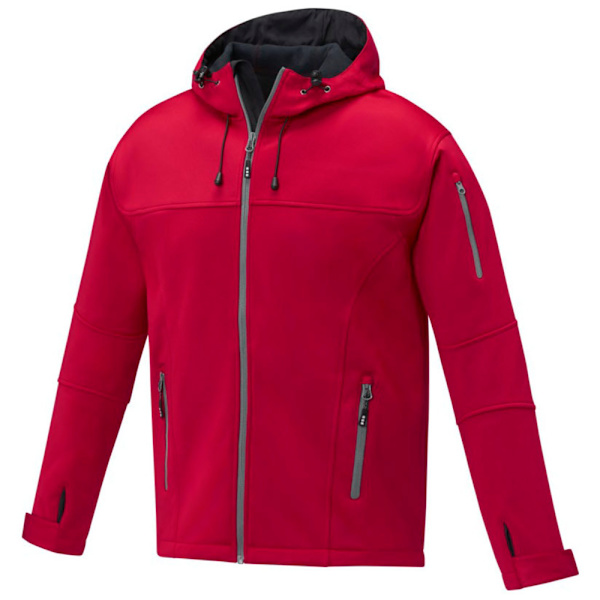 Elevate Match Soft Shell Jacka L Röd Red L