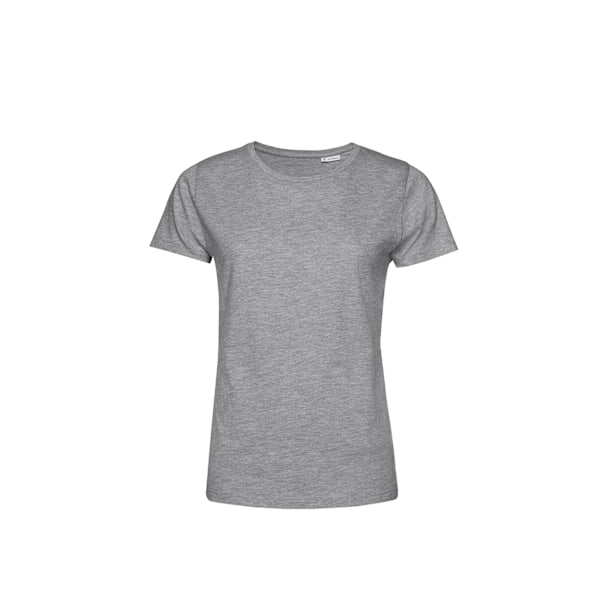 B&C Dam/Kvinnor E150 Organisk Kortärmad T-shirt XS Grå Heather Grey Heather XS