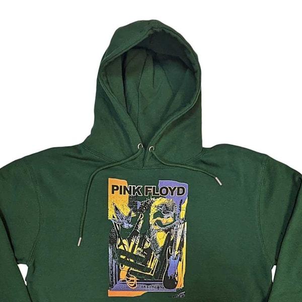 Pink Floyd Unisex Vuxen Knebworth Live Hoodie XL Grön Green XL