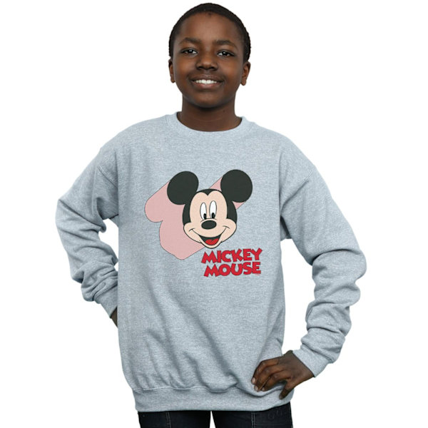 Disney Boys Mickey Mouse Move Sweatshirt 5-6 år Sports Grey Sports Grey 5-6 Years