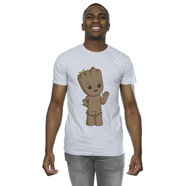 Marvel herr I Am Groot söt Groot T-shirt XXL Sports Grey Sports Grey XXL