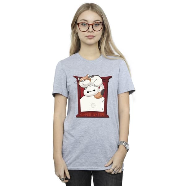 Disney Dam/Dam Big Hero 6 Baymax Frame Support Cotton Boy Black S