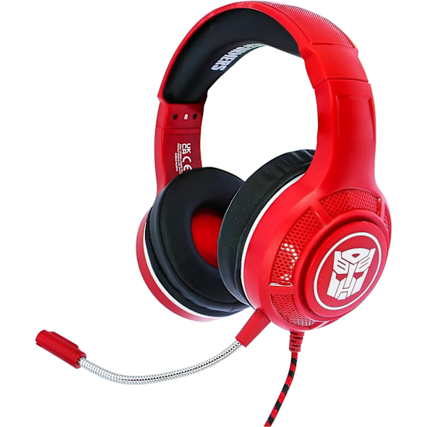 Transformers Pro G4 Gaming-hörlurar One Size Röd/Svart Red/Black One Size
