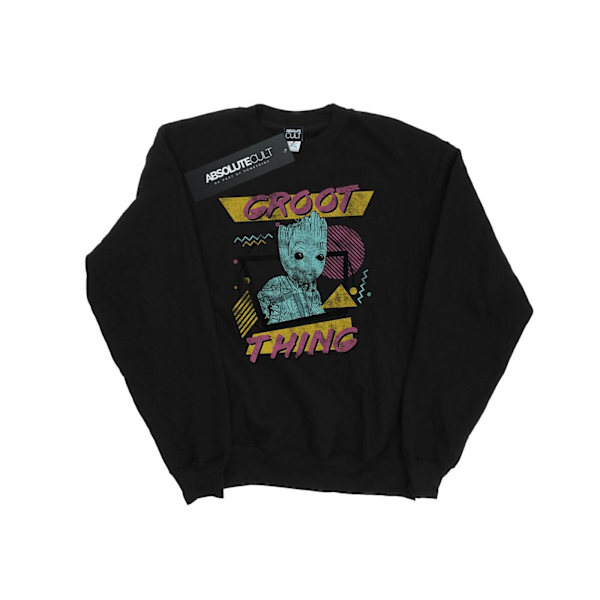 Marvel Herr Guardians Of The Galaxy Vol. 2 Groot Thing Sweatshirt Black L