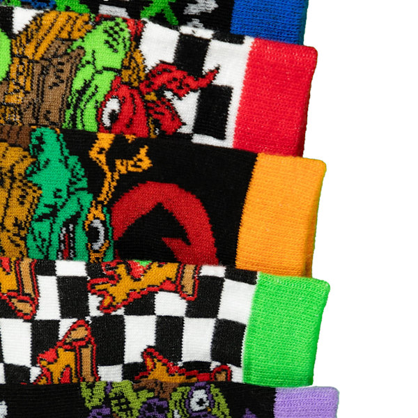 Teenage Mutant Ninja Turtles Pojkar Mer Skate Mindre Hat Strumpor 6 Multicoloured 6 UK Child-8.5 UK Child