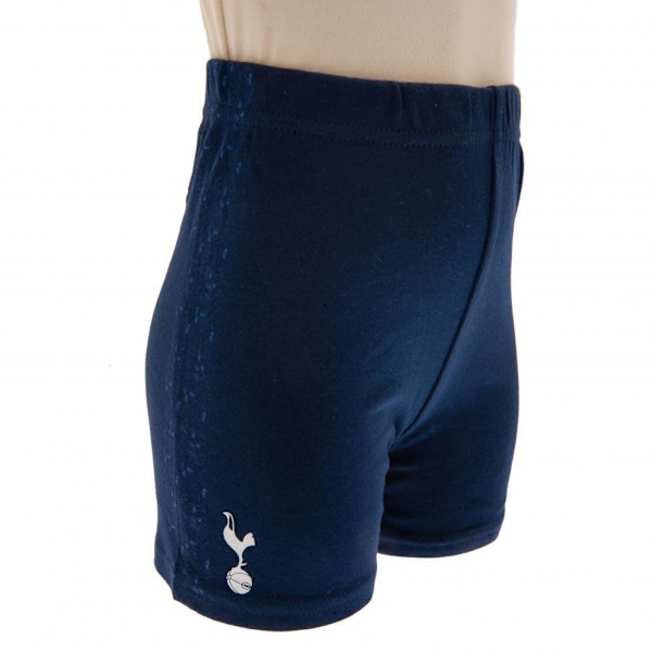 Tottenham Hotspur FC Barn/Barnkläder T-shirt & Shorts Set 12-18 White/Navy 12-18 Months