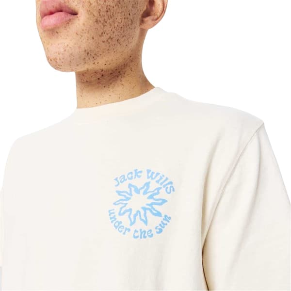 Jack Wills Herr Sun Regular T-shirt L Bone Bone L