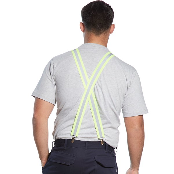 Portwest Hi-Vis hängslen One Size Gul Yellow One Size