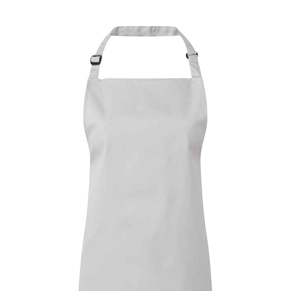 Premier Unisex Adult Colours Full Apron One Size Silver Silver One Size
