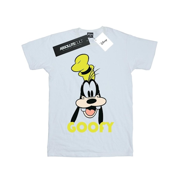 Disney Goofy Face T-shirt för pojkar 9-11 år Vit White 9-11 Years