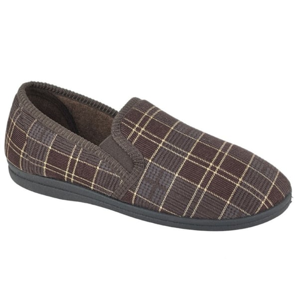 Sleepers Herr Dale Checked Tofflor 8 UK Brown Brown 8 UK