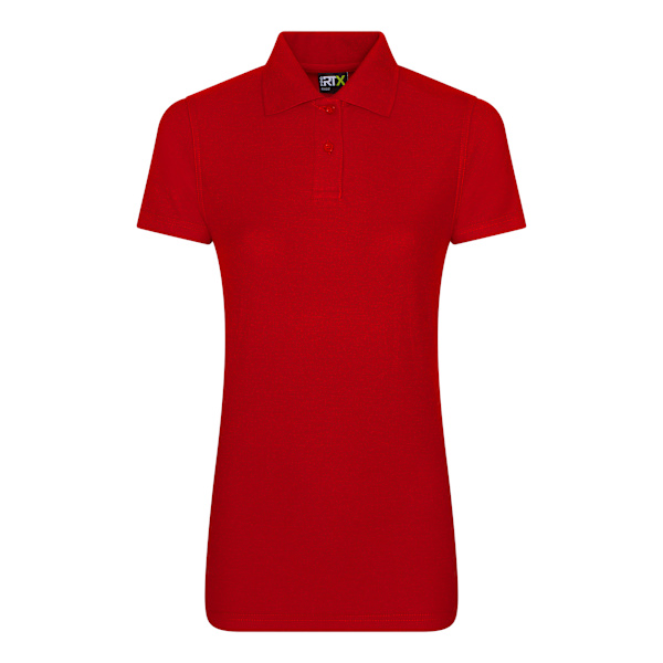 PRO RTX Dam/Dam Pro Piqu Poloskjorta S Röd Red S