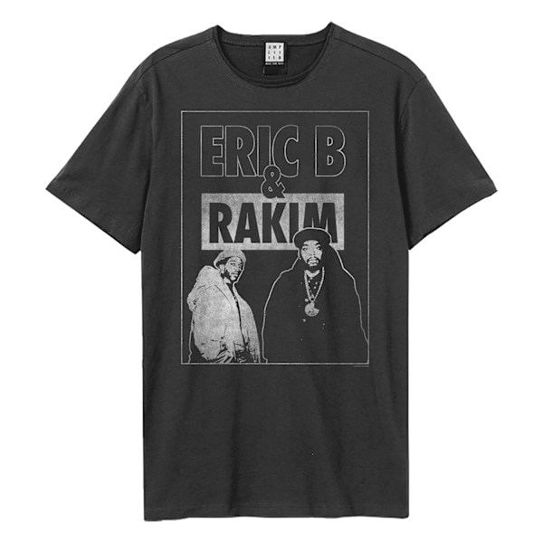 Amplified Unisex Vuxen Blackout Eric B. & Rakim T-shirt M Kol Charcoal M