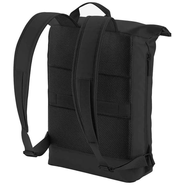 Bagbase Simplicity Roll Top Ryggsäck En Storlek Svart Black One Size