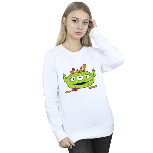 Toy Story Dam Alien Pumpa Korg Halloween Tröja White L