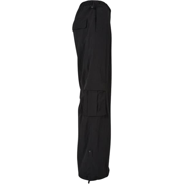 Urban Classics Dam Nylon Crinklade Vida Cargobyxor Black 3XL