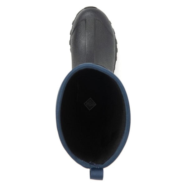 Muck Boots Dam/Dam Arctic Sport Tall Pill On Wellie Boots Black/Navy 8 UK