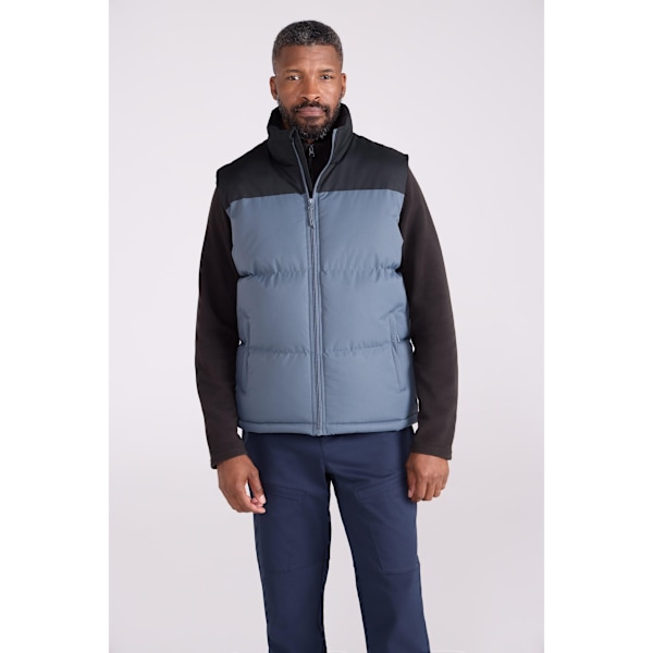 Mountain Warehouse Herr Rock Borg Vadderad Gilet S Grå Grey S