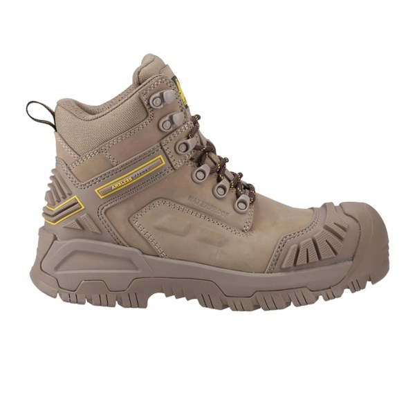 Amblers Mary Säkerhetsstövlar i Läder Unisex Vuxen 4 UK Sten Stone 4 UK