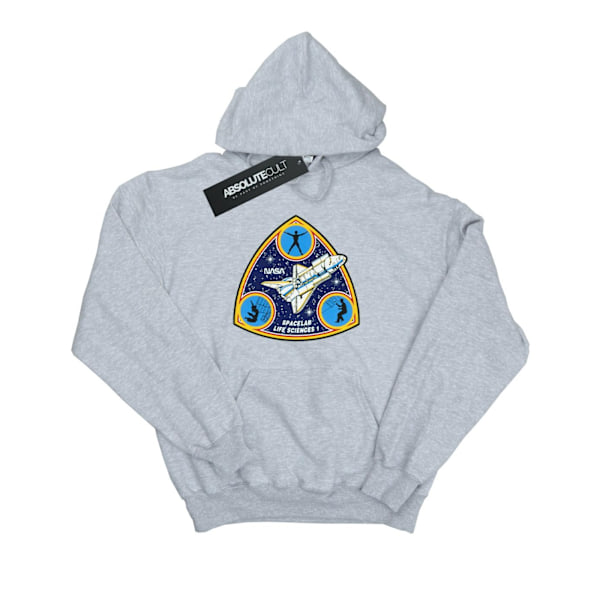 NASA Classic Spacelab Life Science Hoodie L Sports Grey för män Sports Grey L