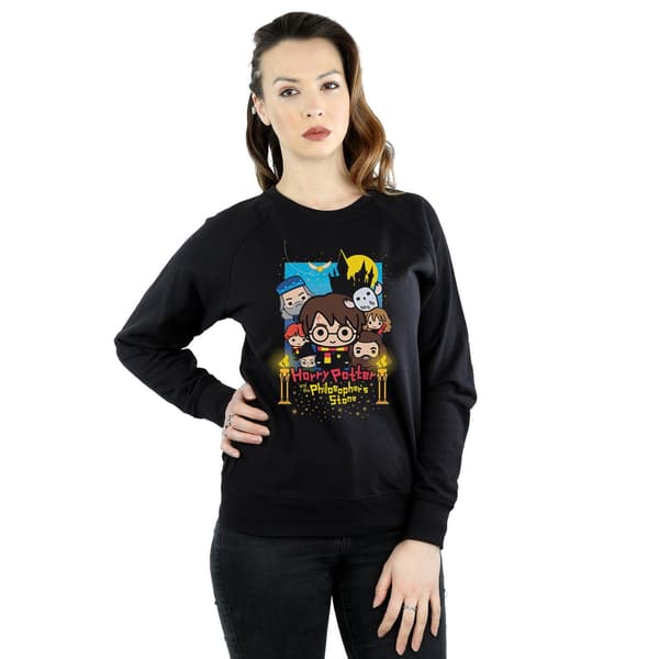 Harry Potter Dam/Dam Philosopher´s Stone Junior Sweatshirt Black XL