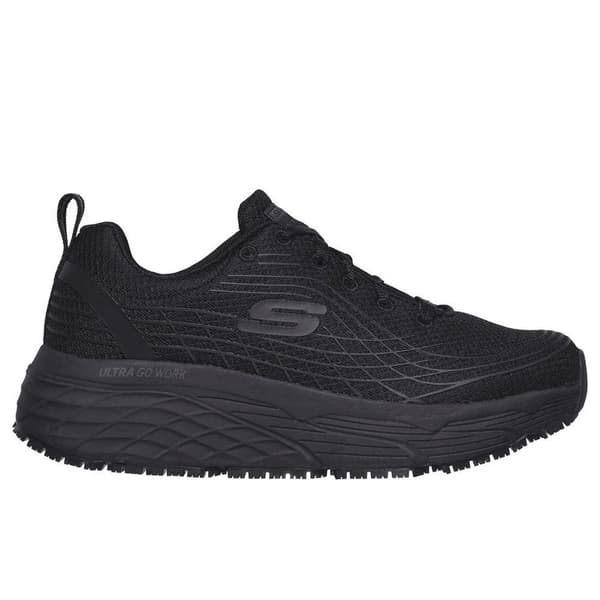 Skechers Dam/Damer Max Cushioning Elite Sr Säkerhetsskor 5 U Black 5 UK