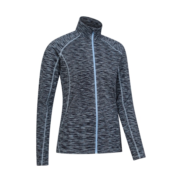 Mountain Warehouse Dam/Damer Bend & Stretch Full Zip Midlayer Dark Blue 12 UK