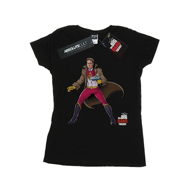 The Big Bang Theory Dam/Damer Leonard Superhjälte Bomull T-shirt Black M