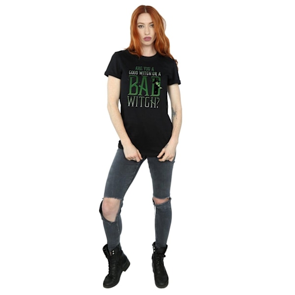 Trollkarlen från Oz Dam/Dam God Häxa Ond Häxa Bomull Pojkvän Black 3XL
