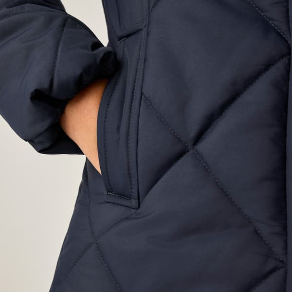 Regatta Barn/Kids Elryse Quilted Vadderad Jacka 3-4 År N Navy 3-4 Years