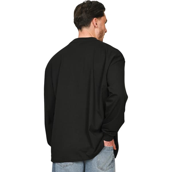 Casual Classics Unisex Vuxen Förlängd Halsringning Lång Oversized L Black XL